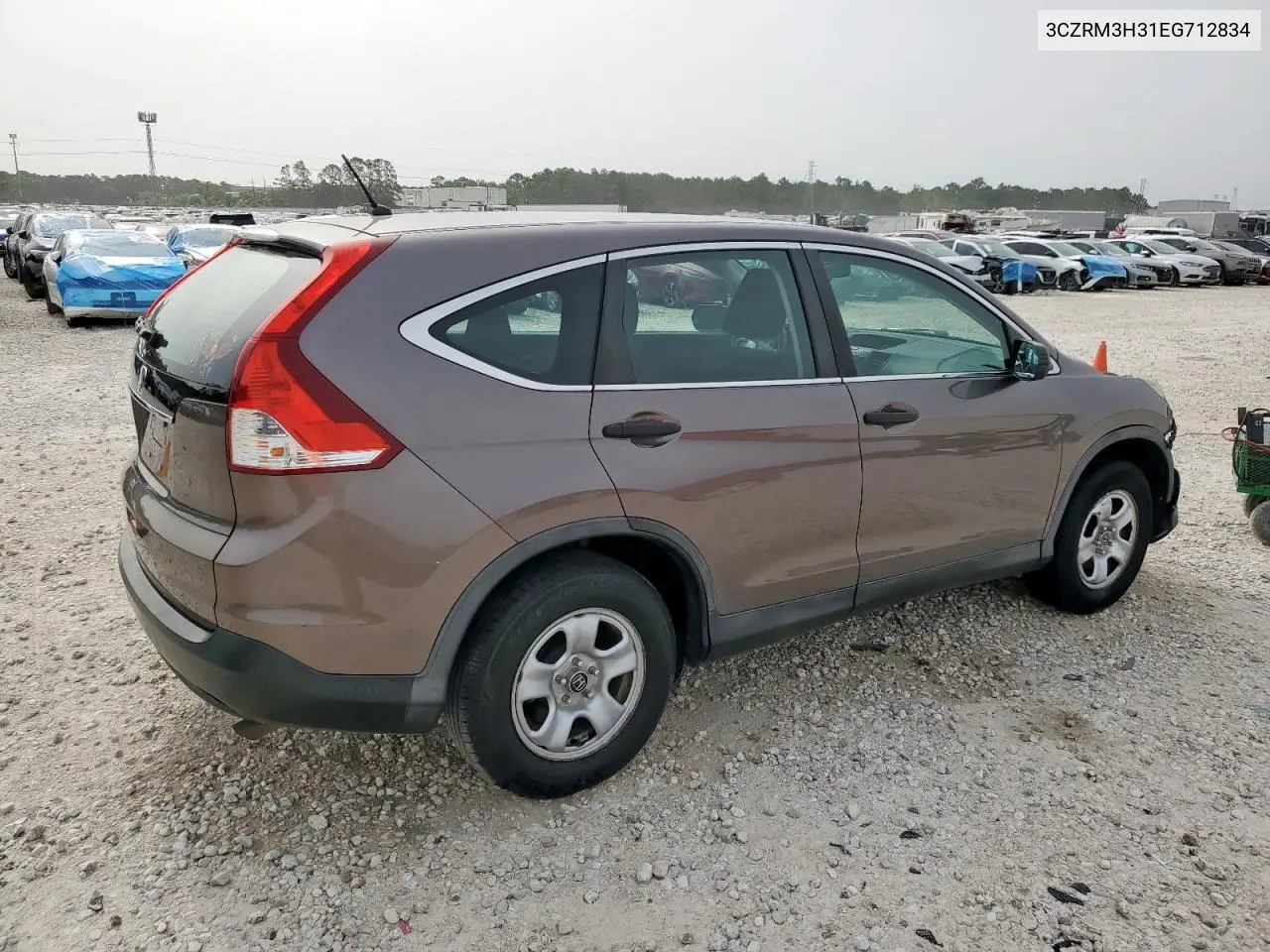 2014 Honda Cr-V Lx VIN: 3CZRM3H31EG712834 Lot: 56984165