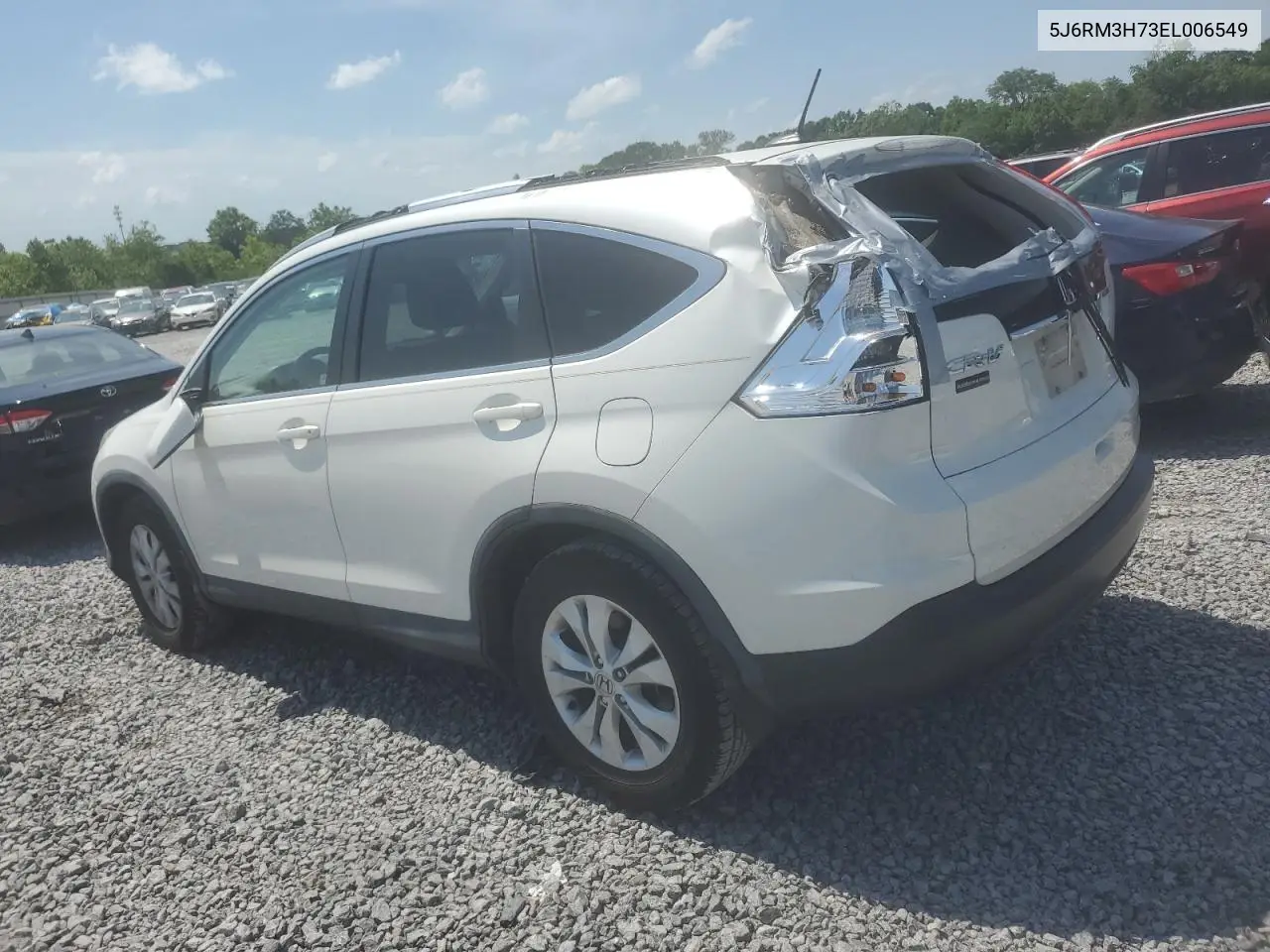 2014 Honda Cr-V Exl VIN: 5J6RM3H73EL006549 Lot: 57119495