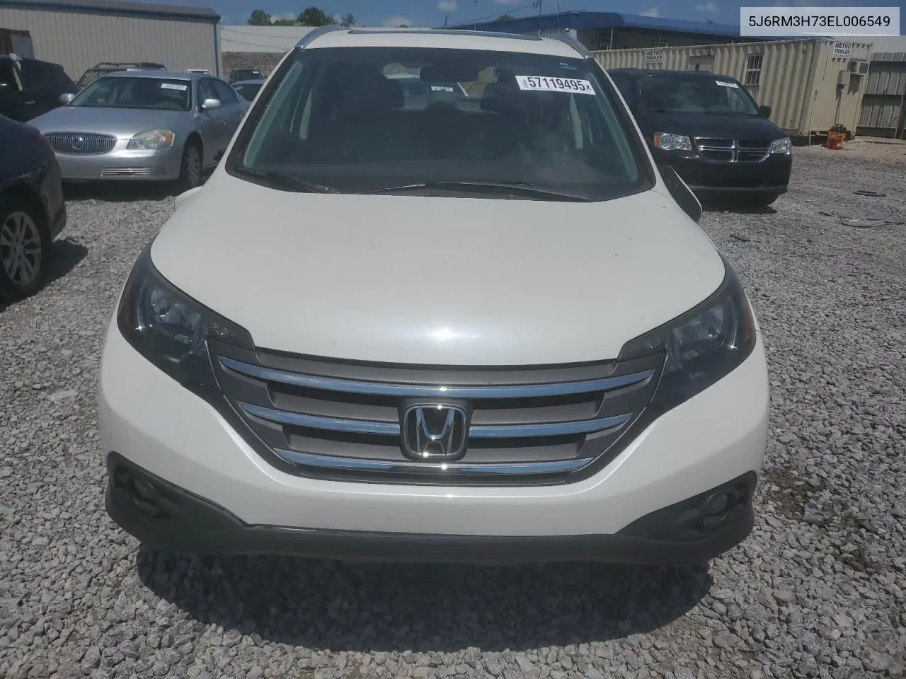 2014 Honda Cr-V Exl VIN: 5J6RM3H73EL006549 Lot: 57119495