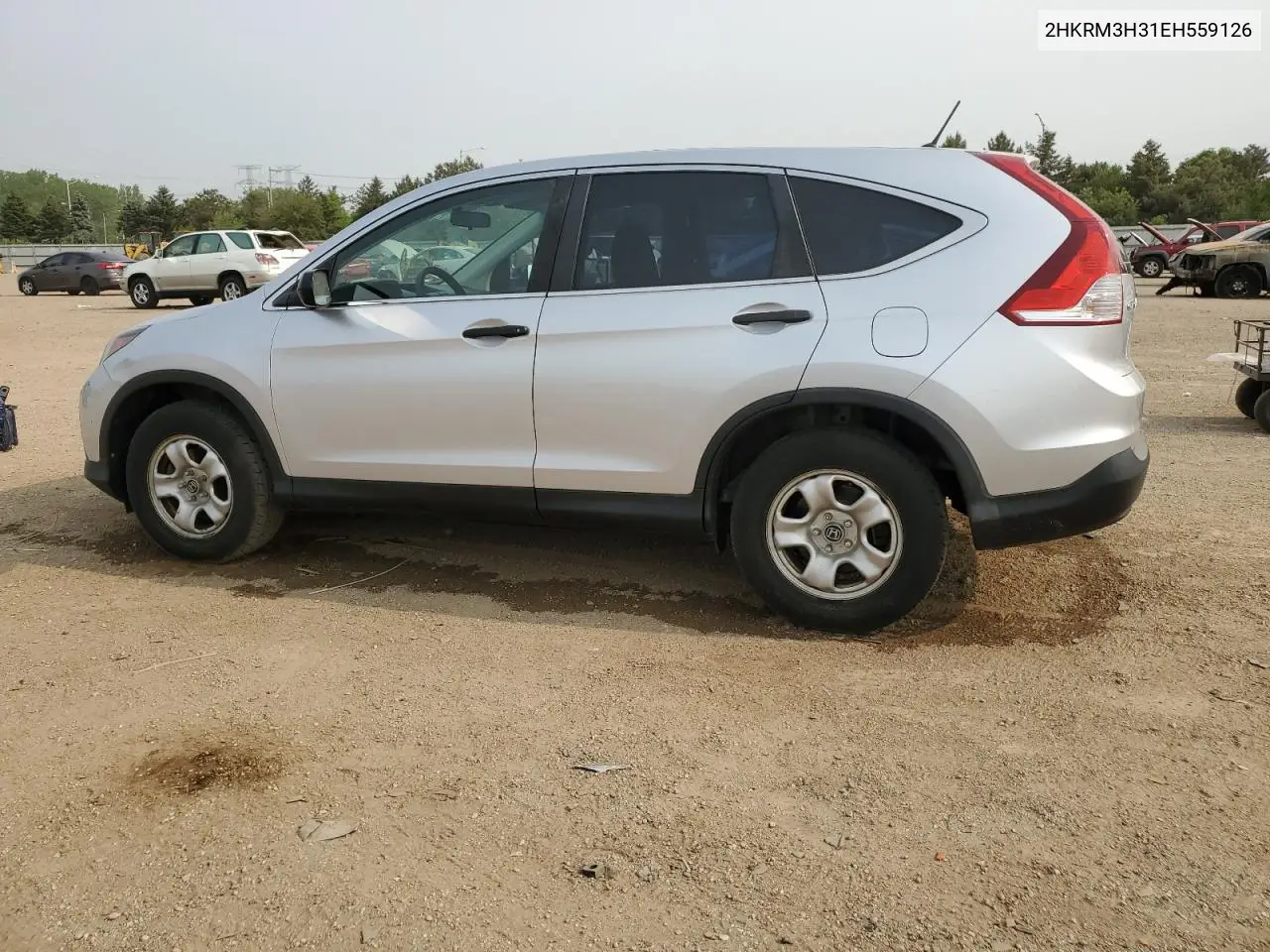 2014 Honda Cr-V Lx VIN: 2HKRM3H31EH559126 Lot: 59174005