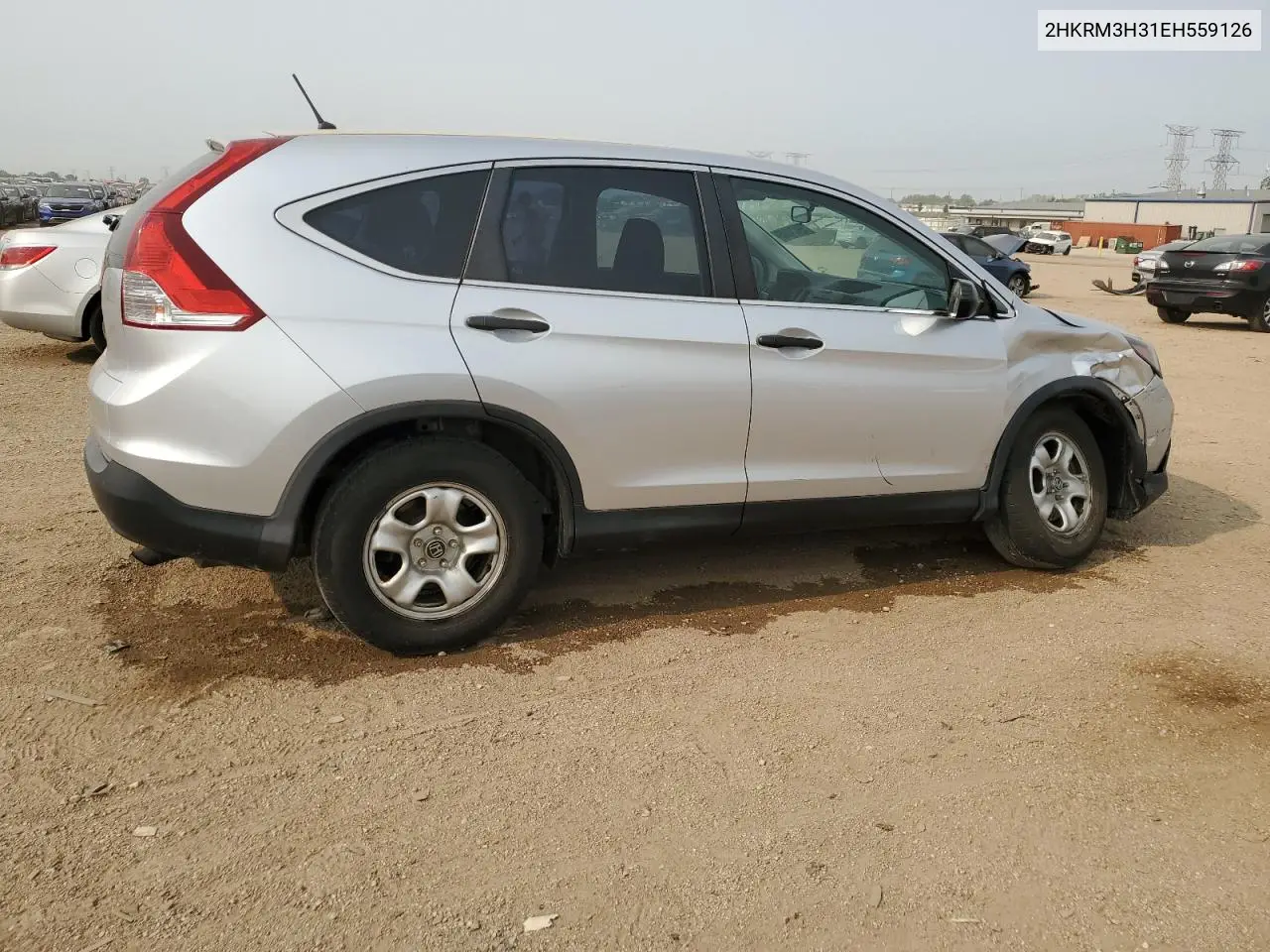 2014 Honda Cr-V Lx VIN: 2HKRM3H31EH559126 Lot: 59174005
