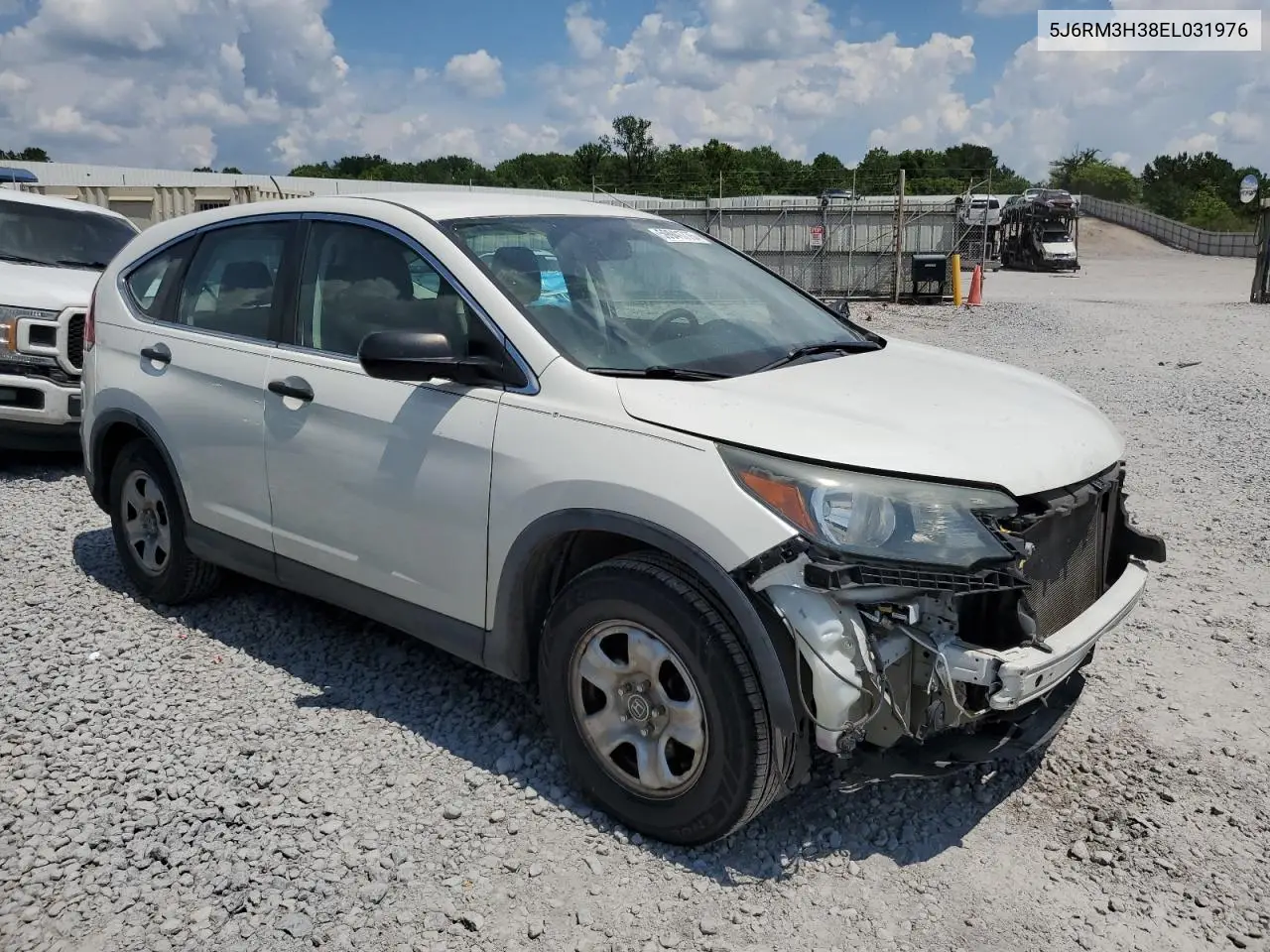 2014 Honda Cr-V Lx VIN: 5J6RM3H38EL031976 Lot: 59941775