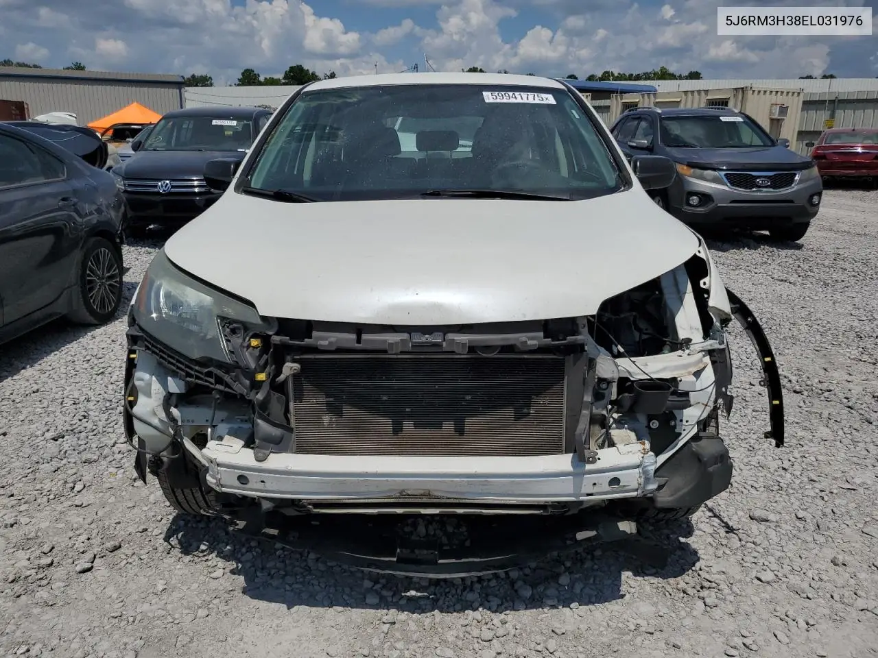 2014 Honda Cr-V Lx VIN: 5J6RM3H38EL031976 Lot: 59941775