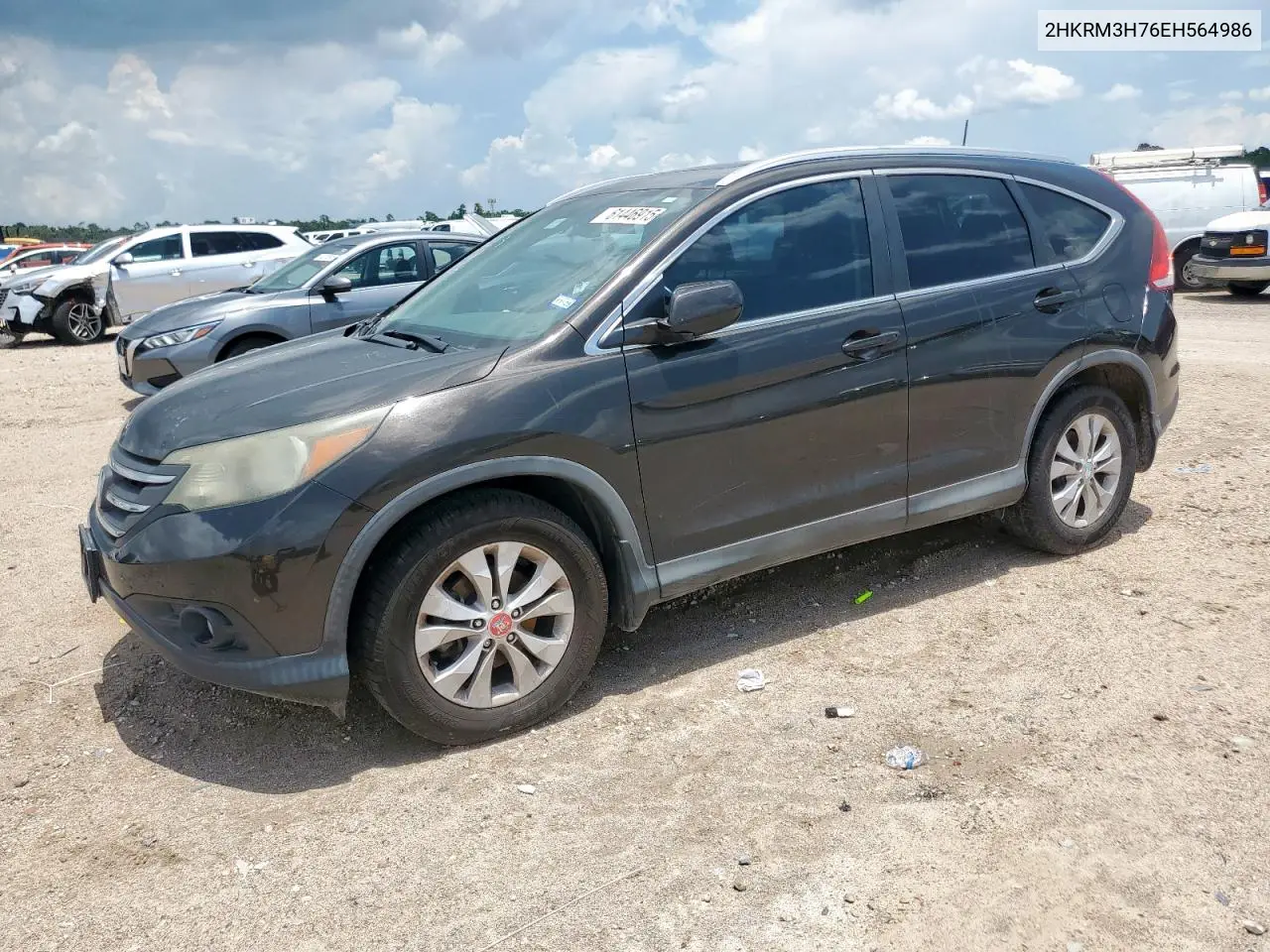 2014 Honda Cr-V Exl VIN: 2HKRM3H76EH564986 Lot: 61446915
