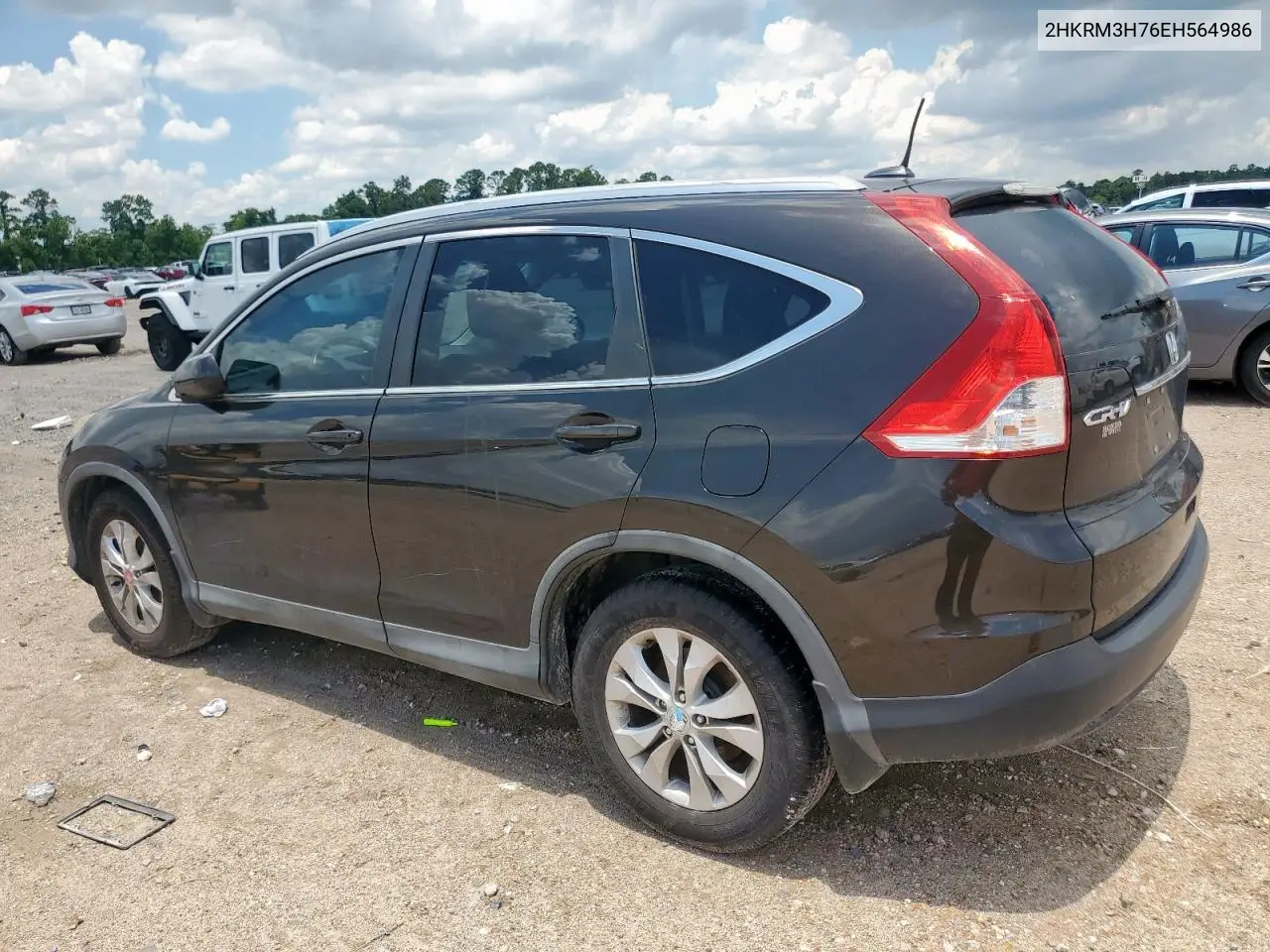 2014 Honda Cr-V Exl VIN: 2HKRM3H76EH564986 Lot: 61446915