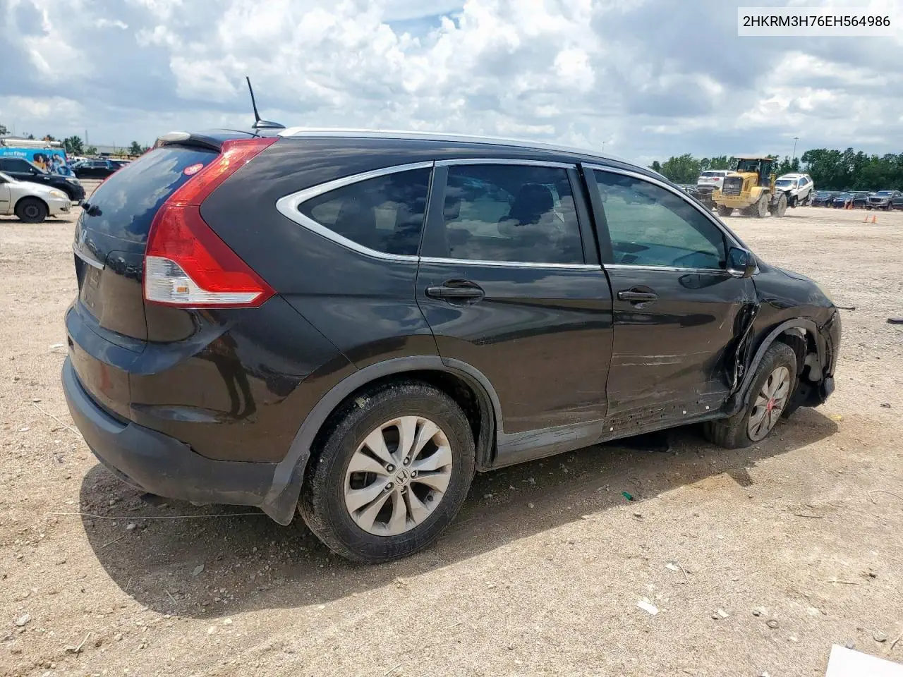 2014 Honda Cr-V Exl VIN: 2HKRM3H76EH564986 Lot: 61446915