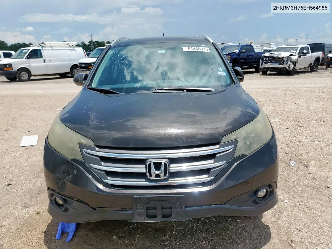 2014 Honda Cr-V Exl VIN: 2HKRM3H76EH564986 Lot: 61446915