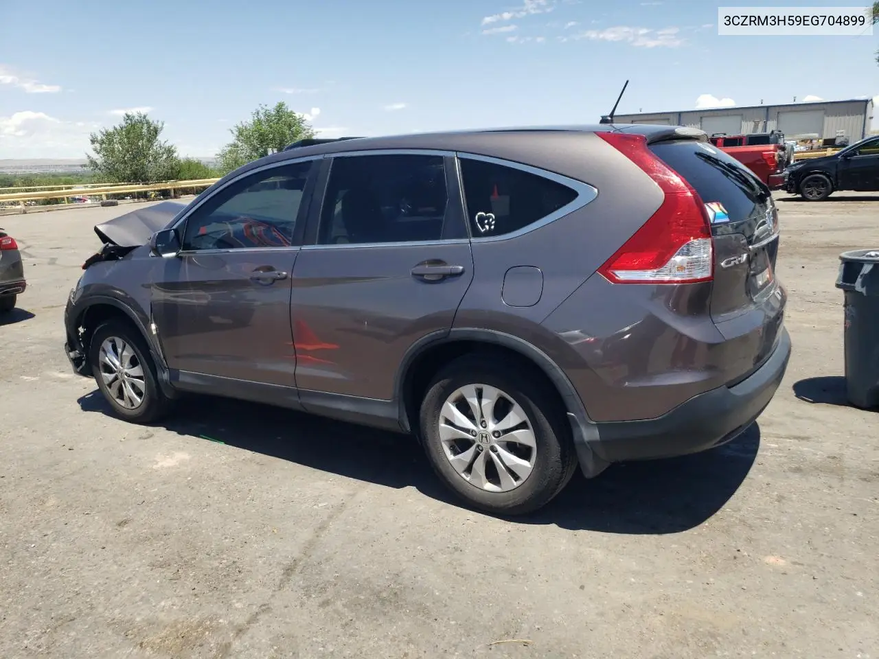 2014 Honda Cr-V Ex VIN: 3CZRM3H59EG704899 Lot: 62230485