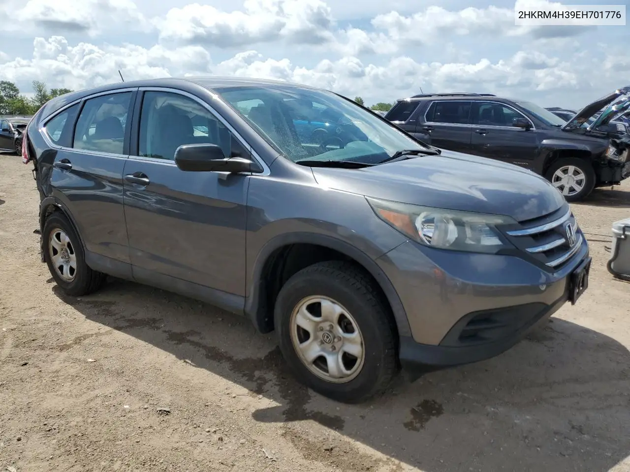 2014 Honda Cr-V Lx VIN: 2HKRM4H39EH701776 Lot: 62389075