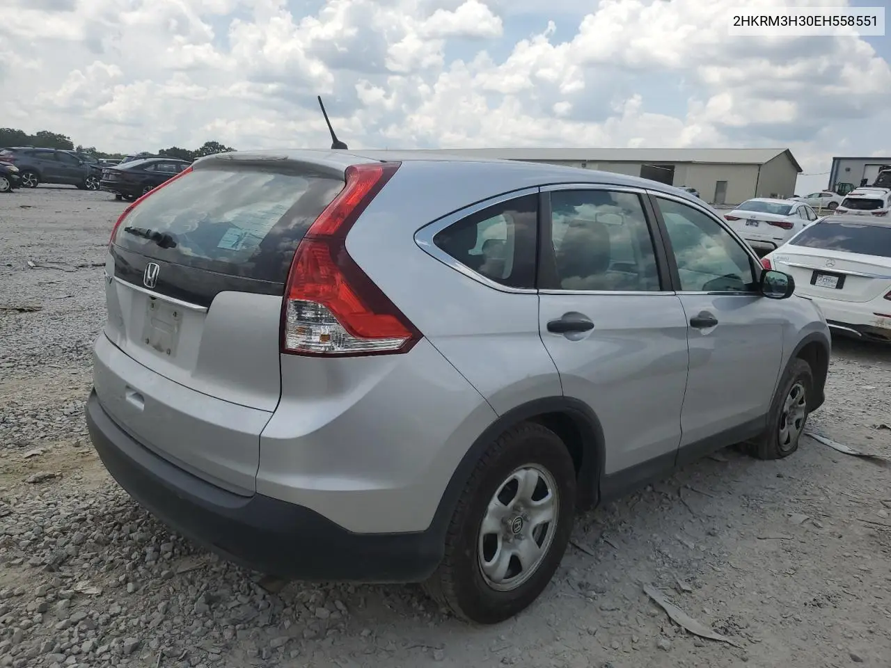 2014 Honda Cr-V Lx VIN: 2HKRM3H30EH558551 Lot: 62409385
