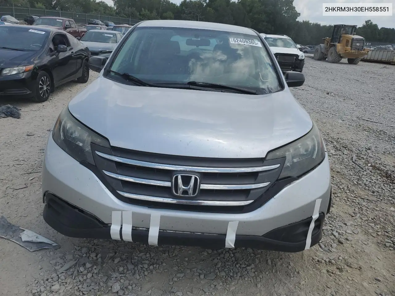 2014 Honda Cr-V Lx VIN: 2HKRM3H30EH558551 Lot: 62409385