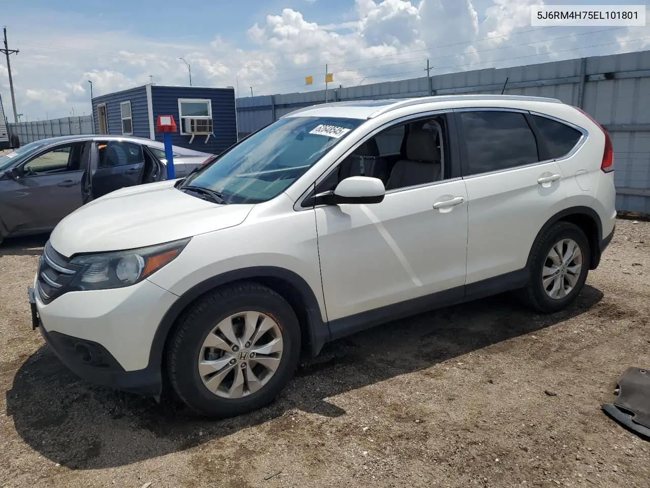 2014 Honda Cr-V Exl VIN: 5J6RM4H75EL101801 Lot: 62648545