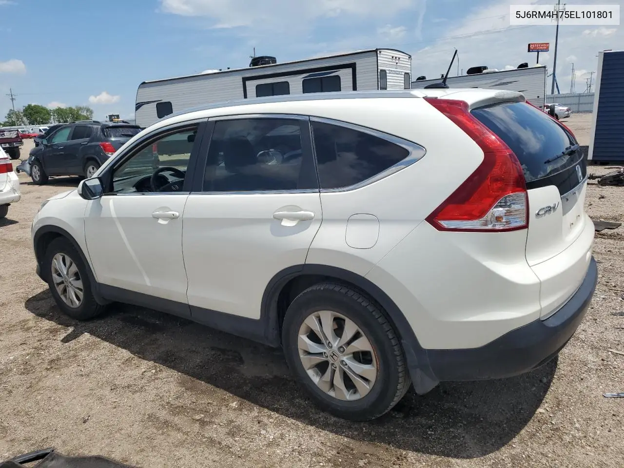 2014 Honda Cr-V Exl VIN: 5J6RM4H75EL101801 Lot: 62648545