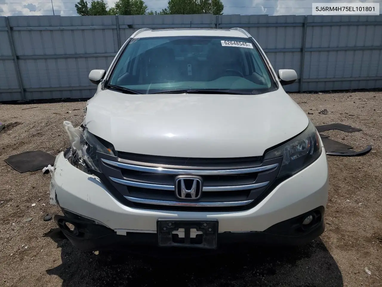 2014 Honda Cr-V Exl VIN: 5J6RM4H75EL101801 Lot: 62648545