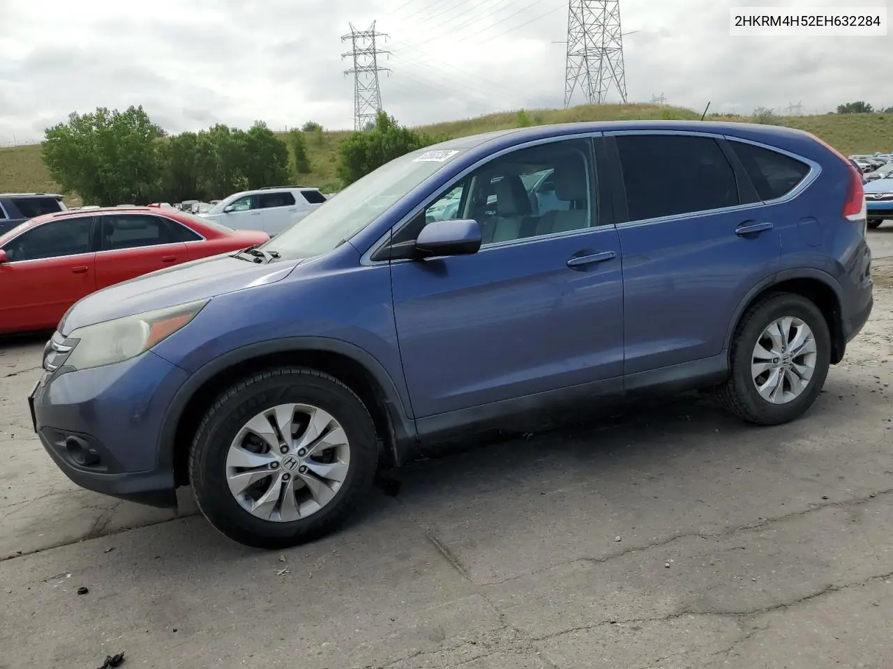 2014 Honda Cr-V Ex VIN: 2HKRM4H52EH632284 Lot: 62660735