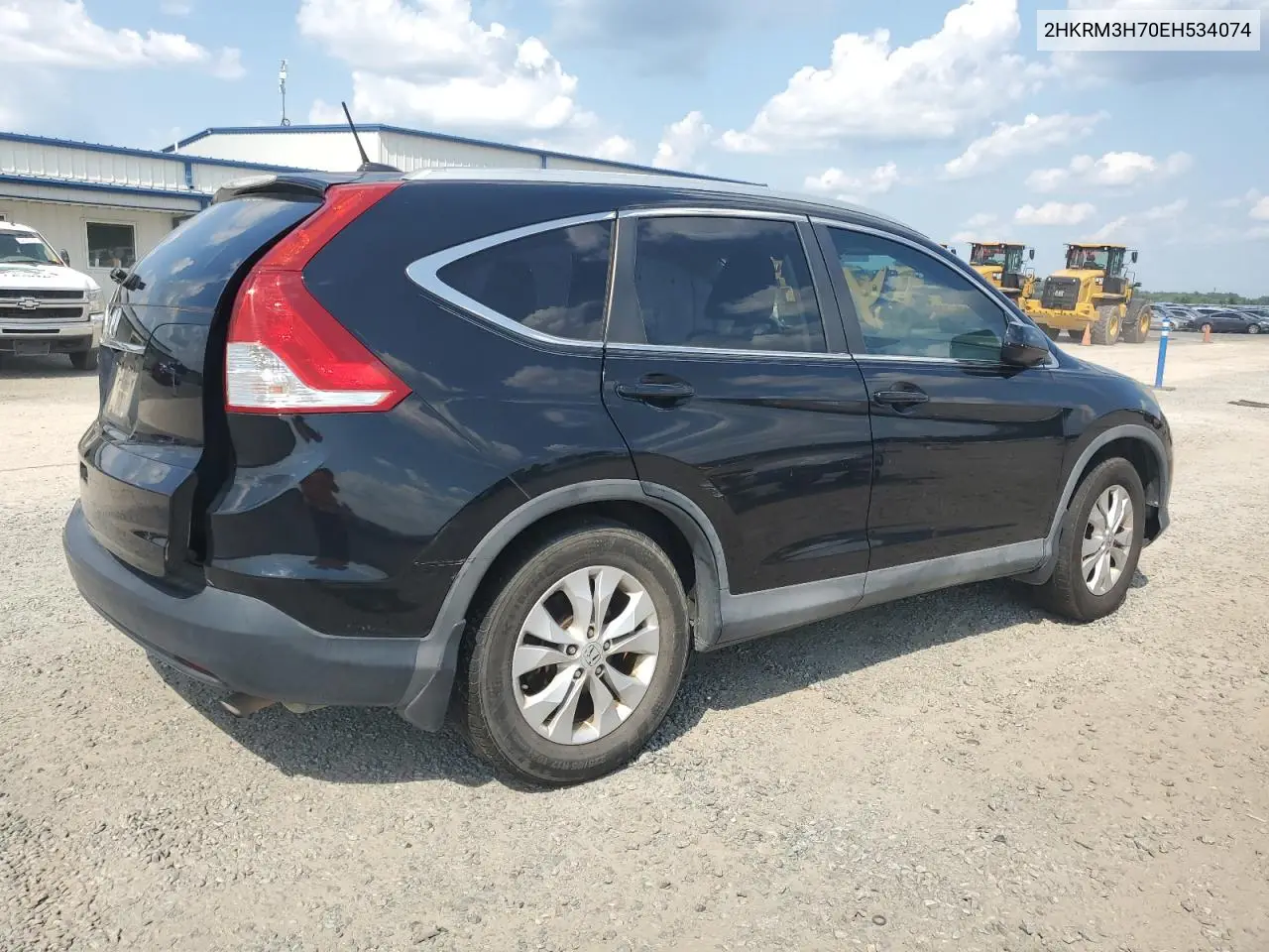 2014 Honda Cr-V Exl VIN: 2HKRM3H70EH534074 Lot: 62815785