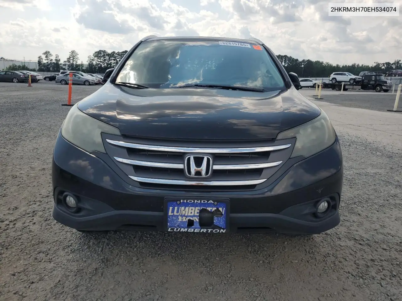2014 Honda Cr-V Exl VIN: 2HKRM3H70EH534074 Lot: 62815785