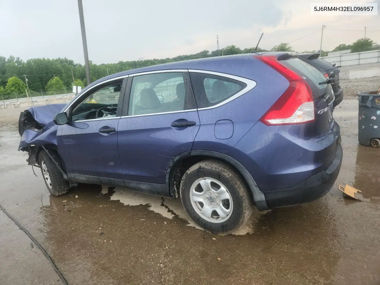 2014 Honda Cr-V Lx VIN: 5J6RM4H32EL096957 Lot: 62871695