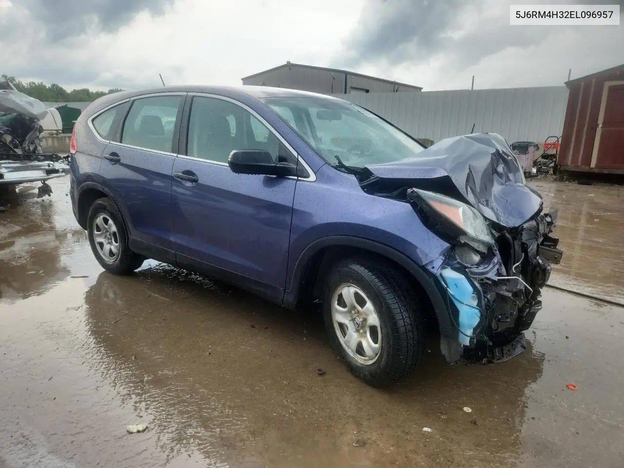2014 Honda Cr-V Lx VIN: 5J6RM4H32EL096957 Lot: 62871695