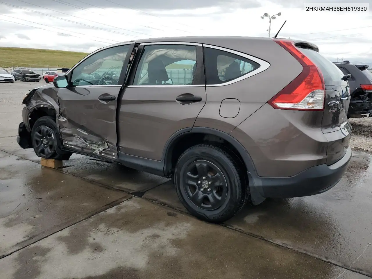 2014 Honda Cr-V Lx VIN: 2HKRM4H38EH619330 Lot: 62890875