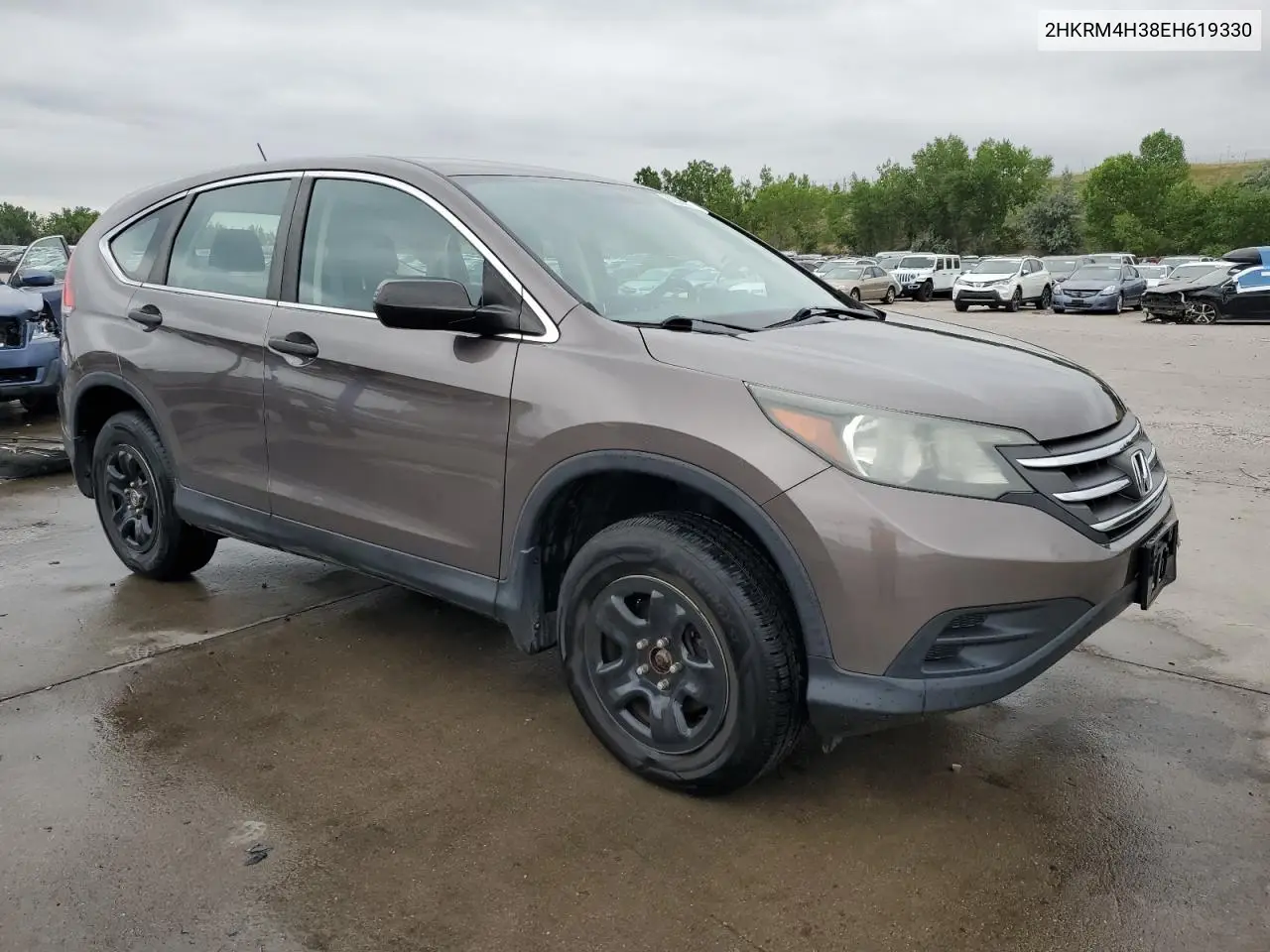 2014 Honda Cr-V Lx VIN: 2HKRM4H38EH619330 Lot: 62890875