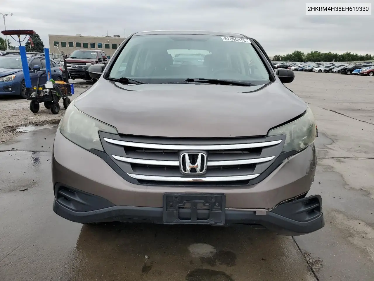 2014 Honda Cr-V Lx VIN: 2HKRM4H38EH619330 Lot: 62890875