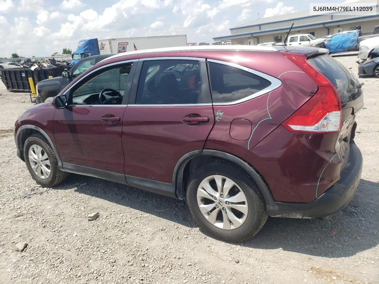 2014 Honda Cr-V Exl VIN: 5J6RM4H79EL112039 Lot: 62905205