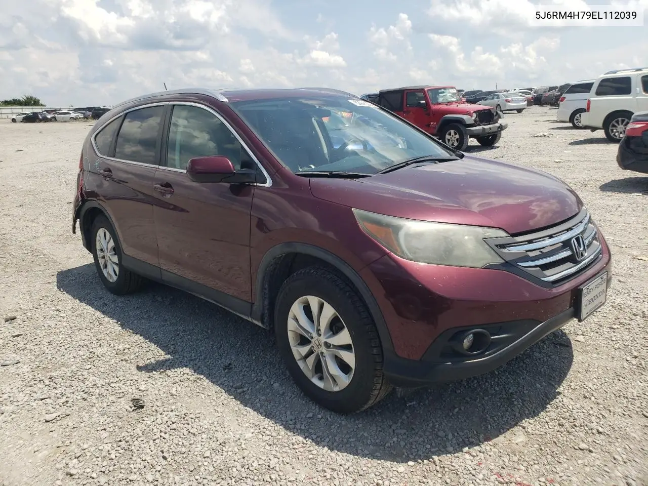 2014 Honda Cr-V Exl VIN: 5J6RM4H79EL112039 Lot: 62905205
