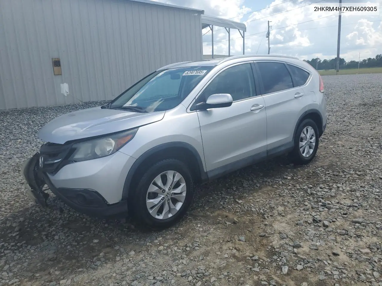 2014 Honda Cr-V Exl VIN: 2HKRM4H7XEH609305 Lot: 62907695