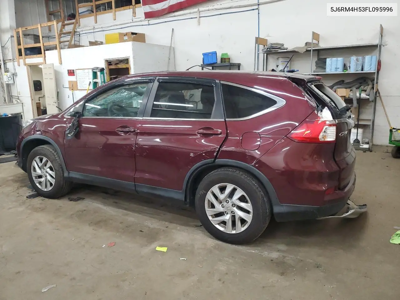 2015 Honda Cr-V Ex VIN: 5J6RM4H53FL095996 Lot: 55175365
