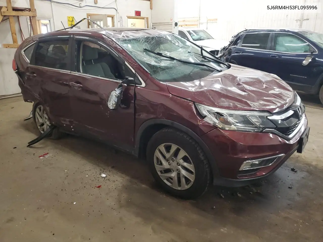 2015 Honda Cr-V Ex VIN: 5J6RM4H53FL095996 Lot: 55175365