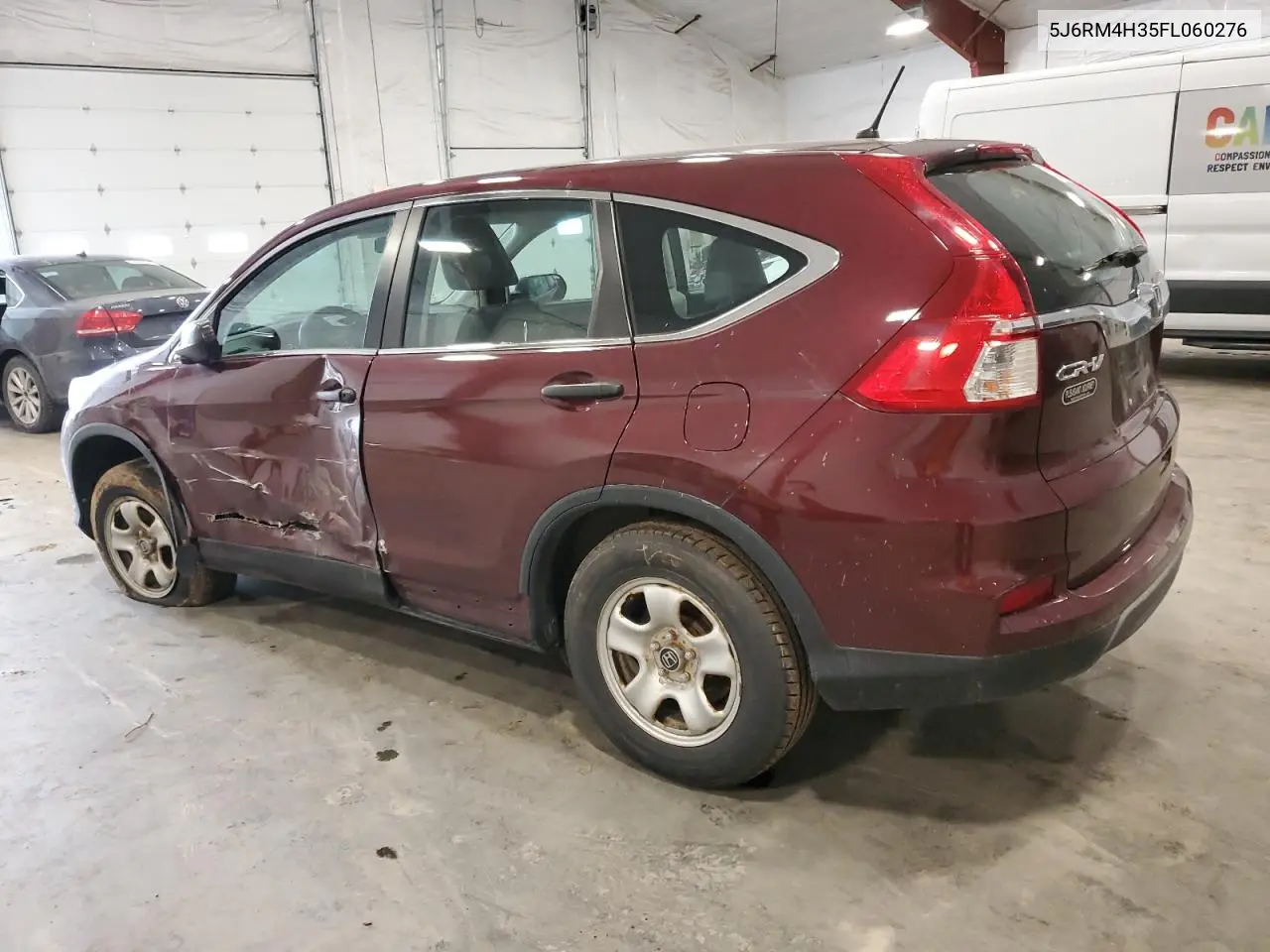 2015 Honda Cr-V Lx VIN: 5J6RM4H35FL060276 Lot: 55518145