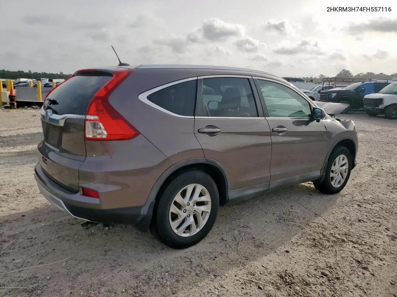 2015 Honda Cr-V Exl VIN: 2HKRM3H74FH557116 Lot: 56243245