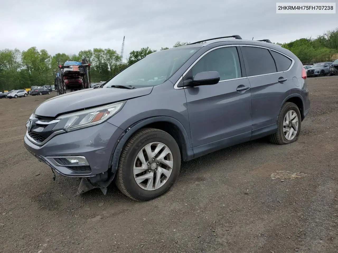 2015 Honda Cr-V Exl VIN: 2HKRM4H75FH707238 Lot: 56323175