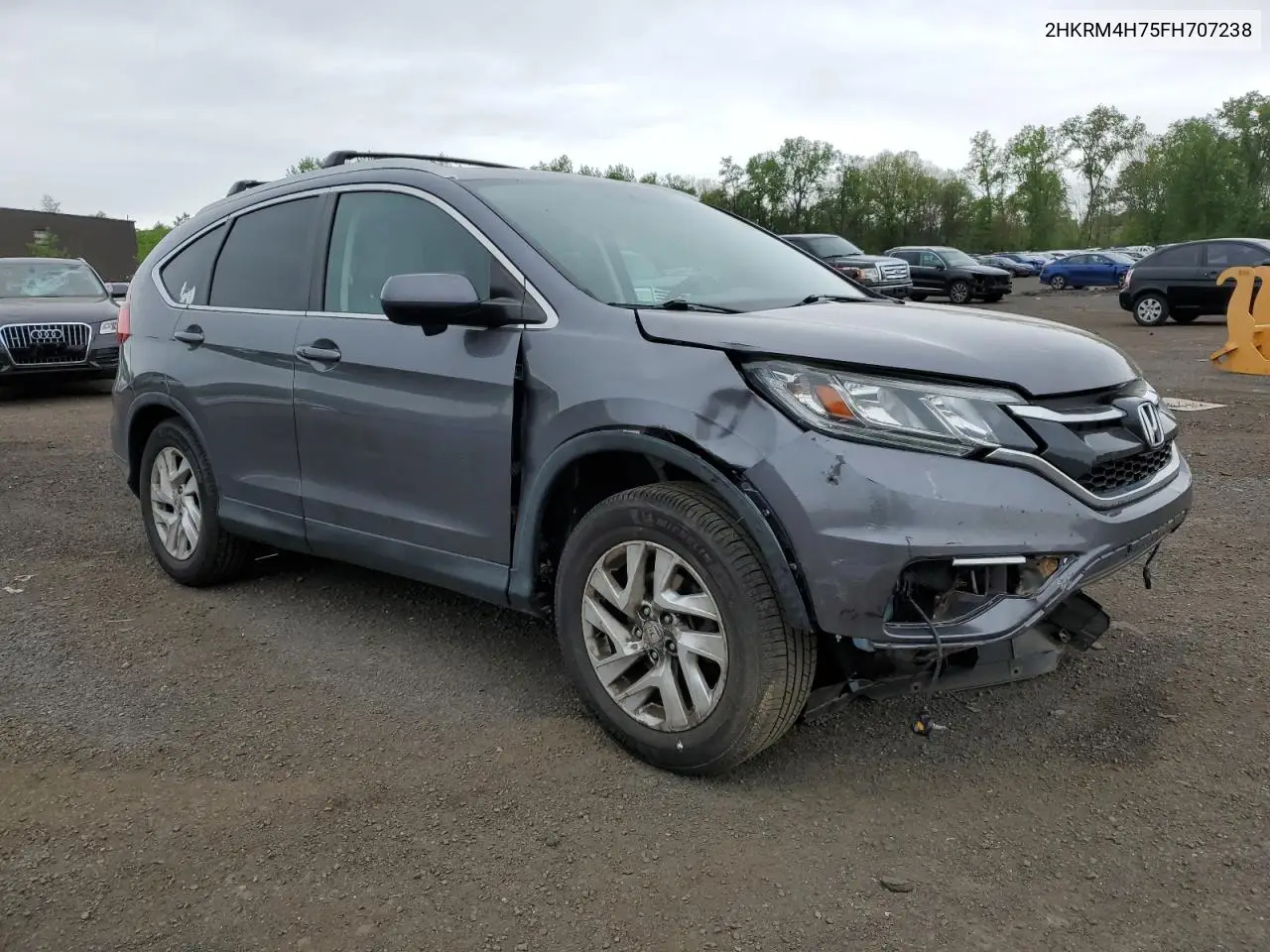 2015 Honda Cr-V Exl VIN: 2HKRM4H75FH707238 Lot: 56323175