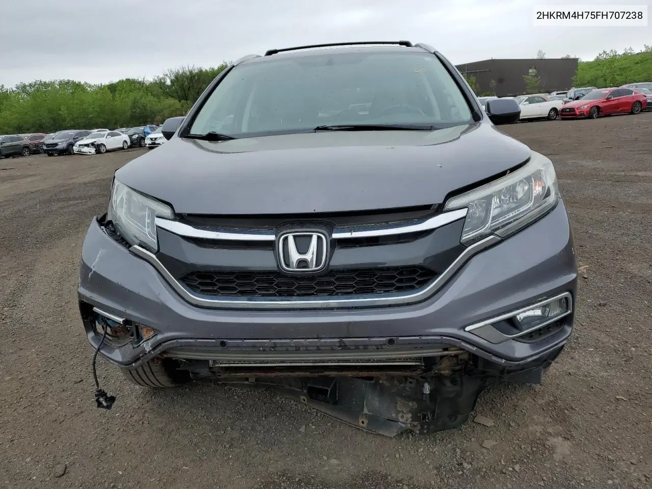 2015 Honda Cr-V Exl VIN: 2HKRM4H75FH707238 Lot: 56323175