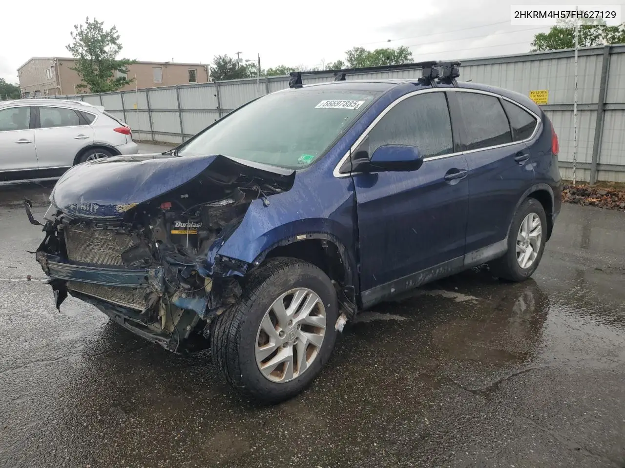 2015 Honda Cr-V Ex VIN: 2HKRM4H57FH627129 Lot: 56697885