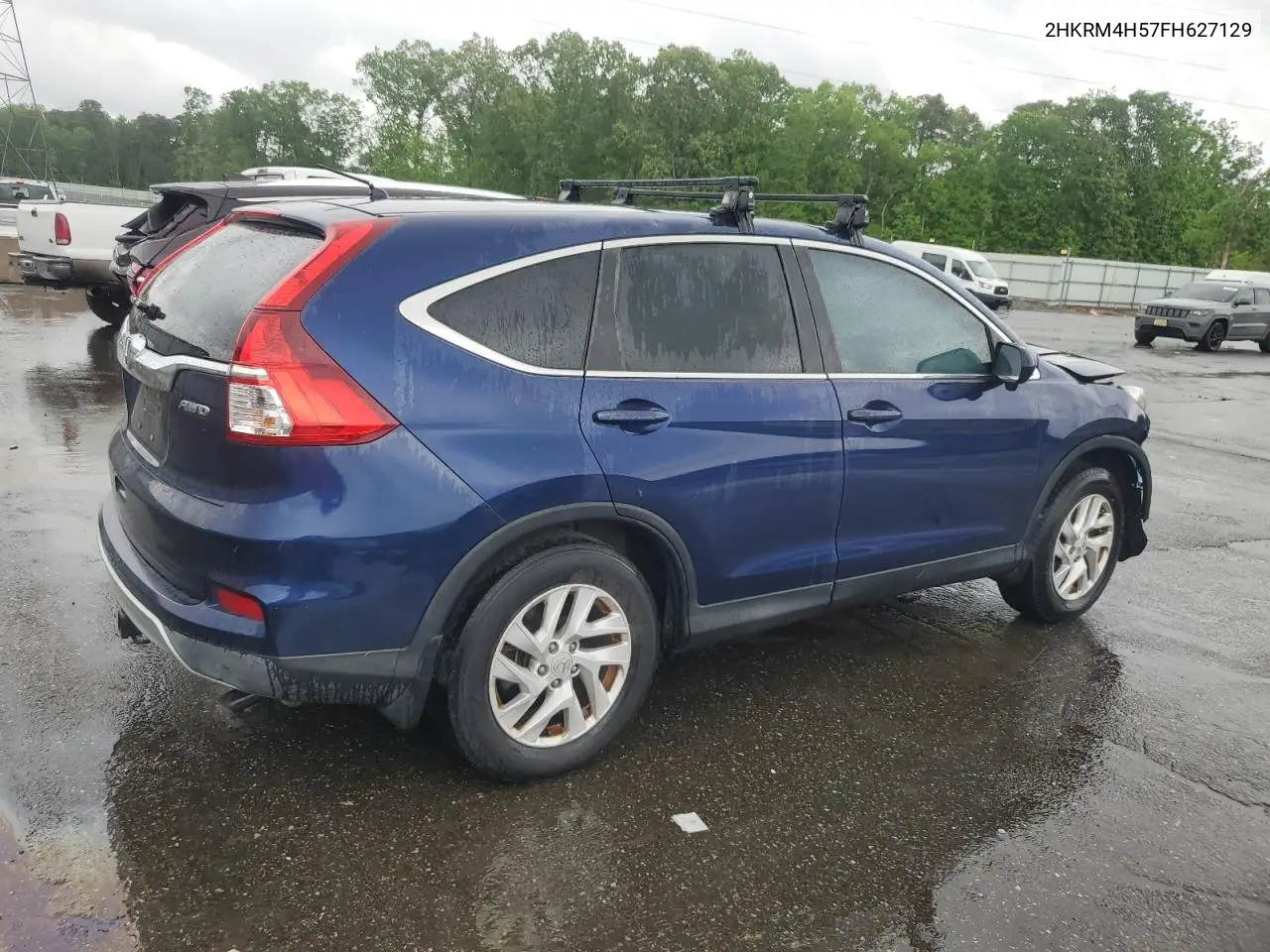 2015 Honda Cr-V Ex VIN: 2HKRM4H57FH627129 Lot: 56697885