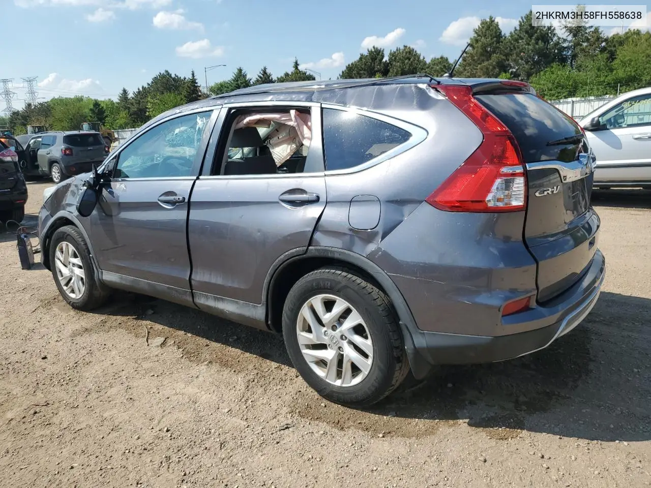 2015 Honda Cr-V Ex VIN: 2HKRM3H58FH558638 Lot: 56898225