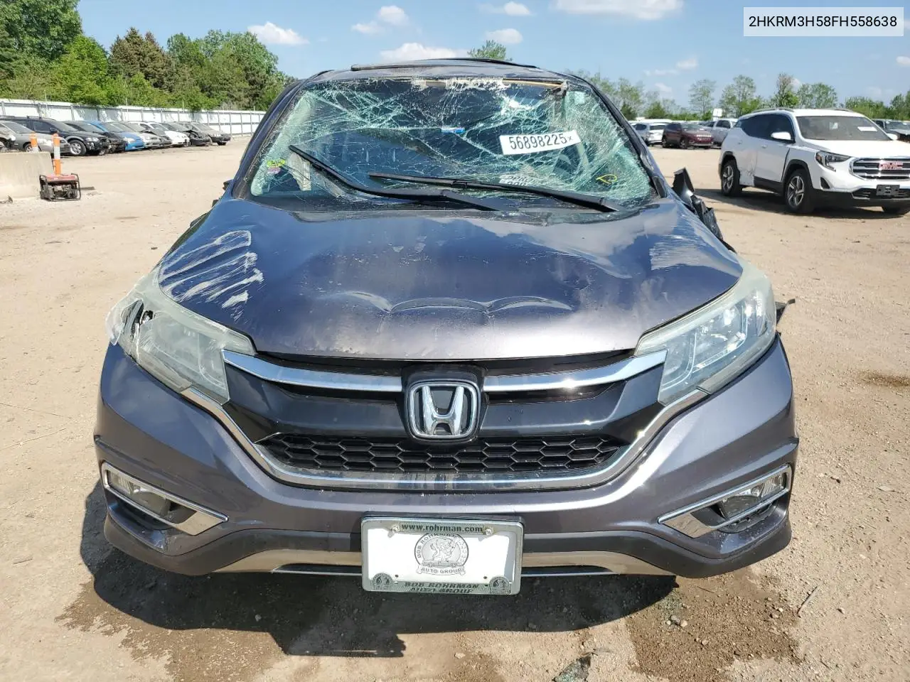 2015 Honda Cr-V Ex VIN: 2HKRM3H58FH558638 Lot: 56898225