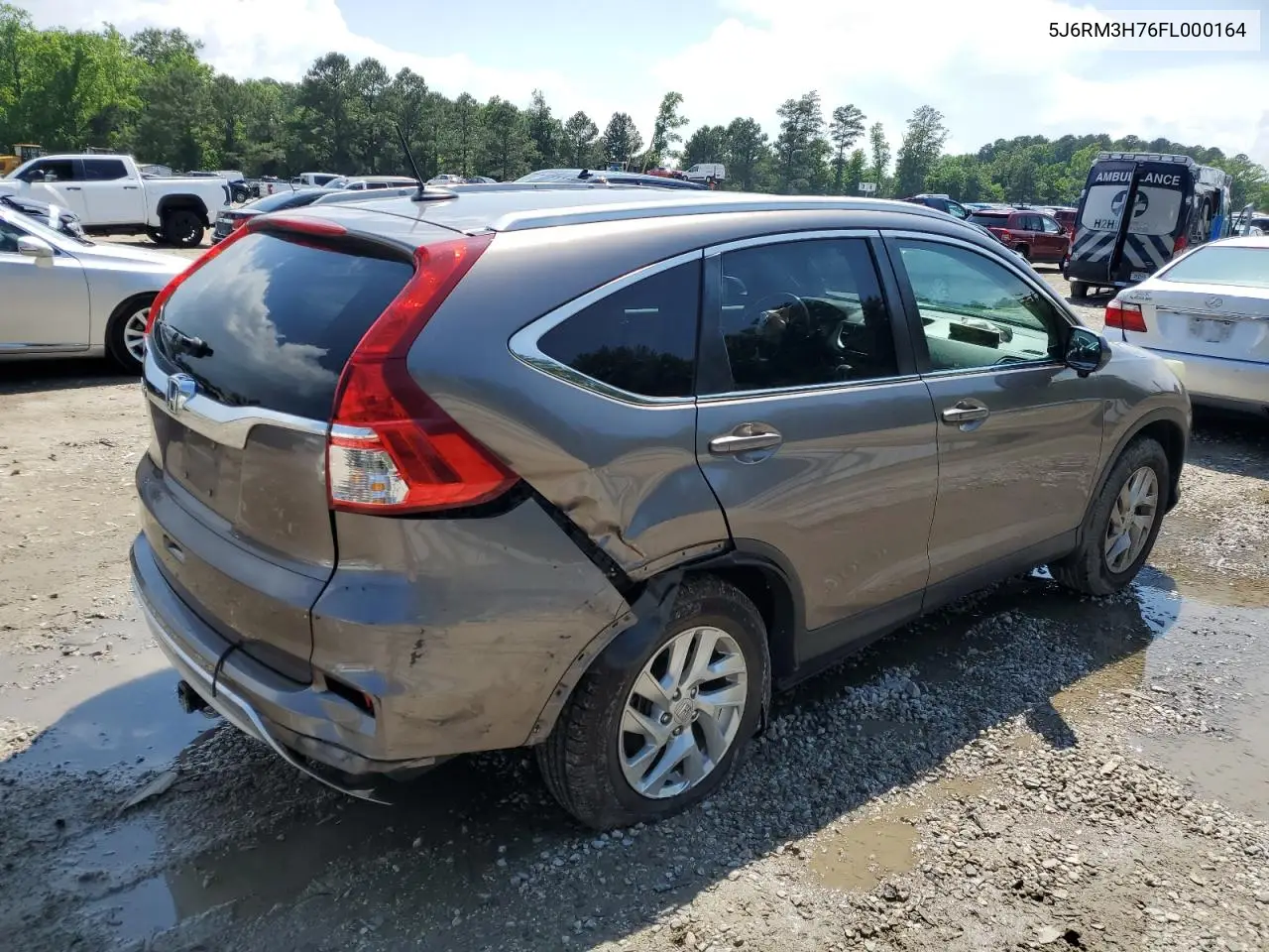 2015 Honda Cr-V Exl VIN: 5J6RM3H76FL000164 Lot: 56921865
