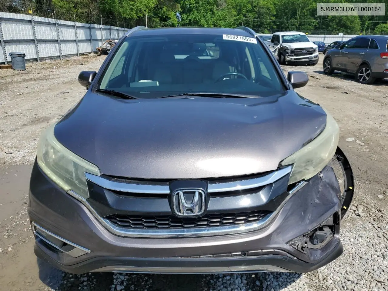 2015 Honda Cr-V Exl VIN: 5J6RM3H76FL000164 Lot: 56921865