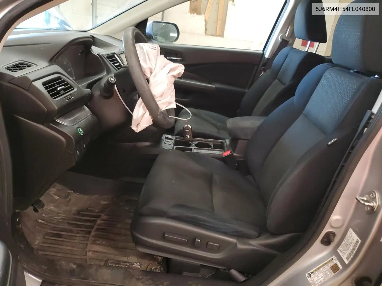 2015 Honda Cr-V Ex VIN: 5J6RM4H54FL040800 Lot: 57037155
