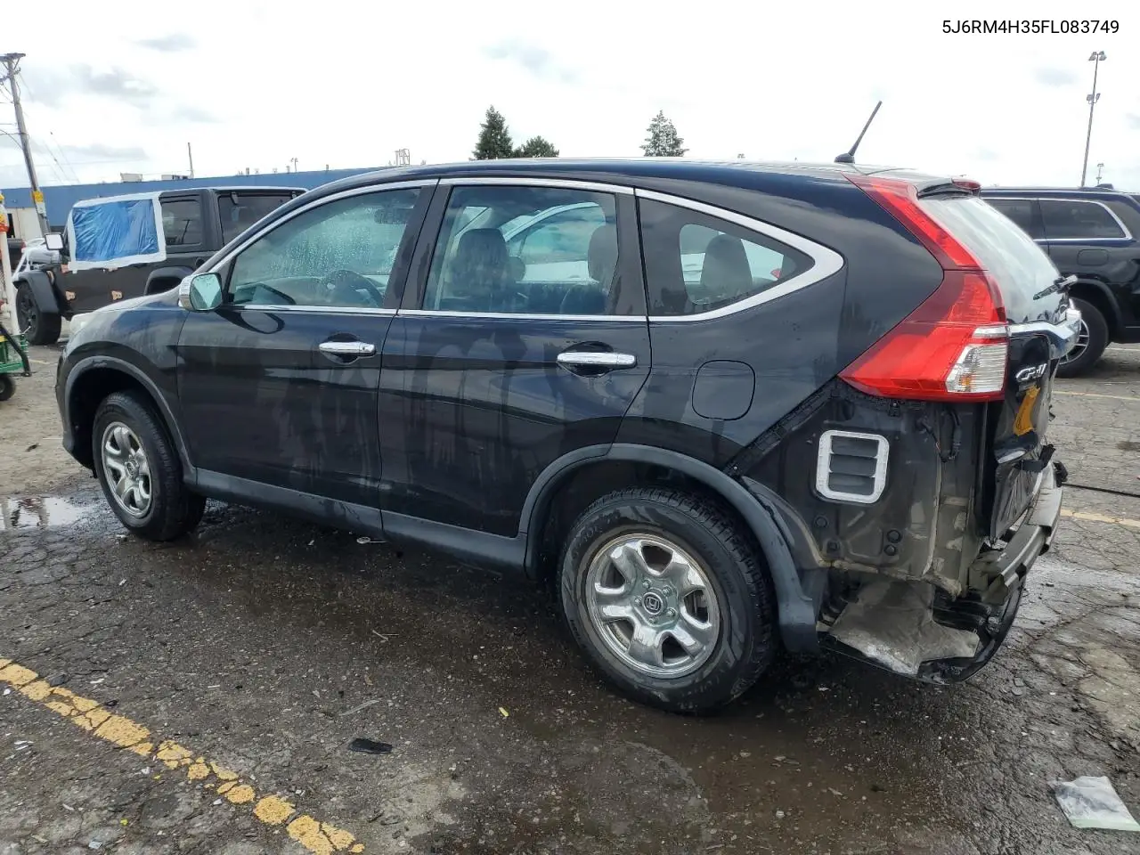 2015 Honda Cr-V Lx VIN: 5J6RM4H35FL083749 Lot: 59586115