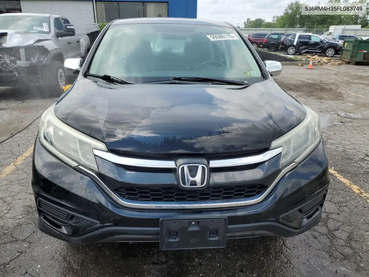 2015 Honda Cr-V Lx VIN: 5J6RM4H35FL083749 Lot: 59586115