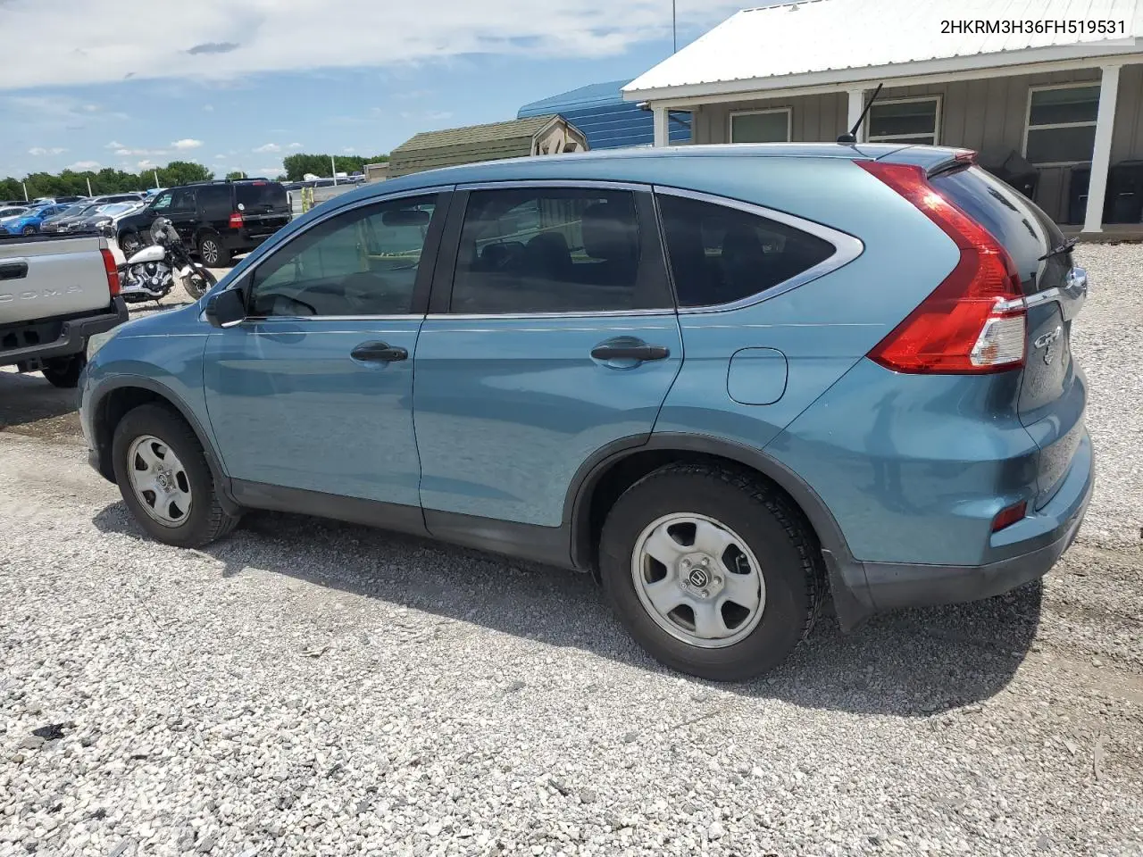 2015 Honda Cr-V Lx VIN: 2HKRM3H36FH519531 Lot: 61587685