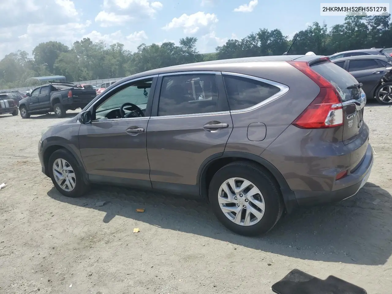 2015 Honda Cr-V Ex VIN: 2HKRM3H52FH551278 Lot: 62056015