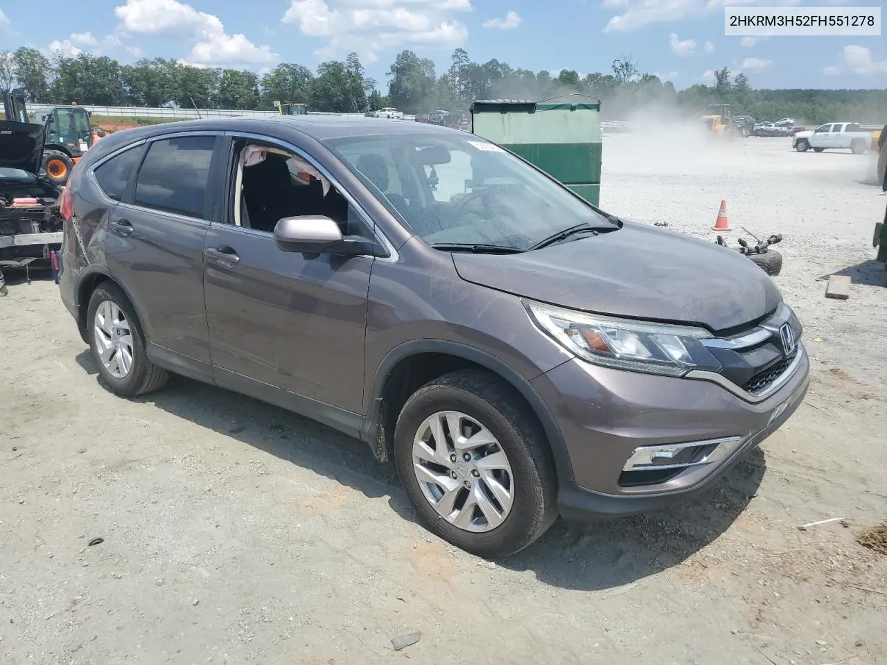 2015 Honda Cr-V Ex VIN: 2HKRM3H52FH551278 Lot: 62056015