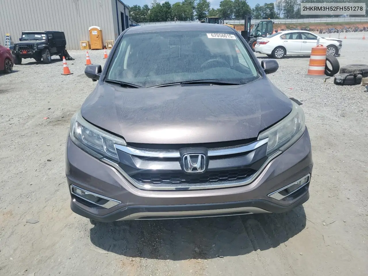 2015 Honda Cr-V Ex VIN: 2HKRM3H52FH551278 Lot: 62056015