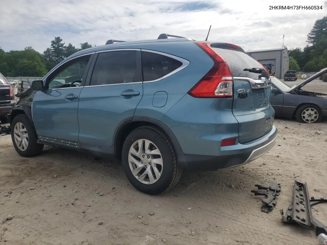 2015 Honda Cr-V Exl VIN: 2HKRM4H73FH660534 Lot: 62505945
